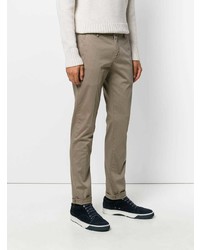 Pantalon chino marron Dondup