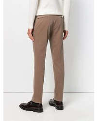 Pantalon chino marron Dell'oglio
