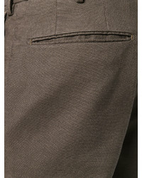 Pantalon chino marron Incotex