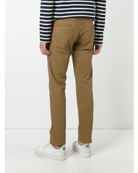 Pantalon chino marron Incotex