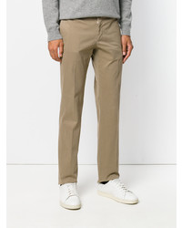 Pantalon chino marron Incotex