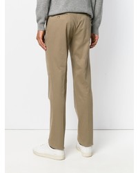 Pantalon chino marron Incotex