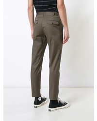 Pantalon chino marron 321