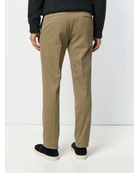 Pantalon chino marron Incotex