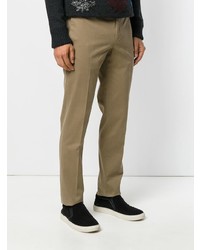 Pantalon chino marron Incotex