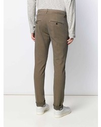 Pantalon chino marron Dondup