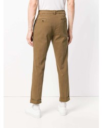 Pantalon chino marron Aspesi