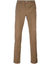 Pantalon chino marron Daniele Alessandrini