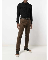 Pantalon chino marron Eleventy