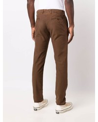 Pantalon chino marron Incotex