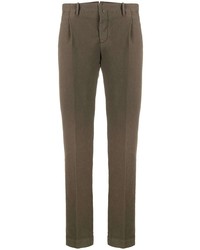 Pantalon chino marron Incotex