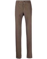 Pantalon chino marron Incotex