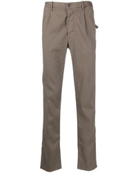 Pantalon chino marron Incotex