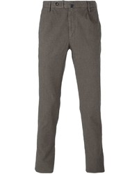 Pantalon chino marron Incotex