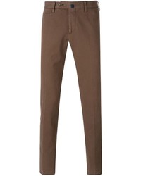 Pantalon chino marron Incotex