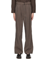 Pantalon chino marron Lemaire