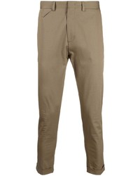 Pantalon chino marron Low Brand