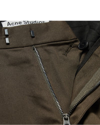 Pantalon chino marron Acne Studios