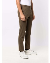 Pantalon chino marron Incotex