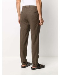 Pantalon chino marron Incotex