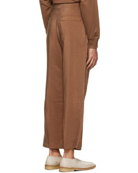 Pantalon chino marron Lemaire