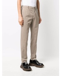 Pantalon chino marron Incotex