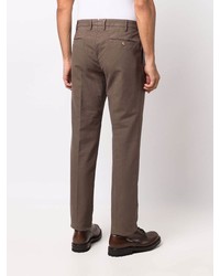 Pantalon chino marron Incotex