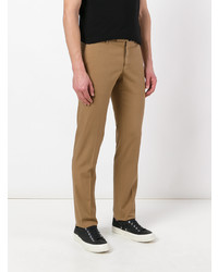 Pantalon chino marron Incotex