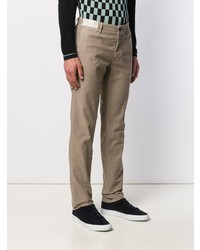 Pantalon chino marron Incotex