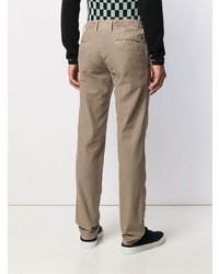 Pantalon chino marron Incotex