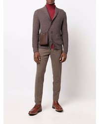 Pantalon chino marron Incotex