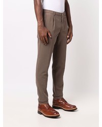 Pantalon chino marron Incotex