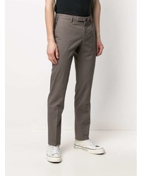 Pantalon chino marron Incotex