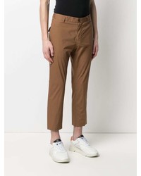 Pantalon chino marron Daniele Alessandrini