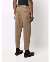 Pantalon chino marron Low Brand