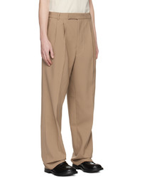 Pantalon chino marron The Frankie Shop