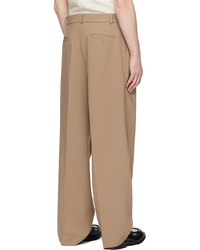 Pantalon chino marron The Frankie Shop