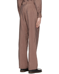 Pantalon chino marron Lemaire