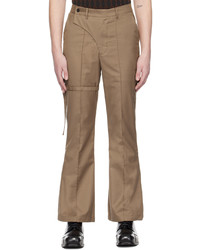 Pantalon chino marron The World Is Your Oyster