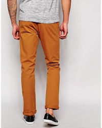 Pantalon chino moutarde