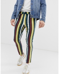 Pantalon chino multicolore ASOS DESIGN