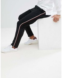 Pantalon chino noir et blanc