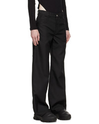 Pantalon chino noir Courrèges