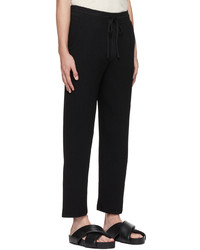 Pantalon chino noir Nanushka