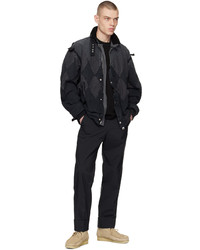 Pantalon chino noir Sacai