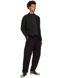 Pantalon chino noir Stone Island Shadow Project