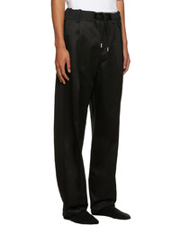 Pantalon chino noir Sacai