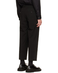 Pantalon chino noir Wooyoungmi