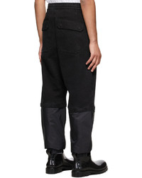 Pantalon chino noir JERIH