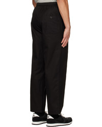 Pantalon chino noir Applied Art Forms